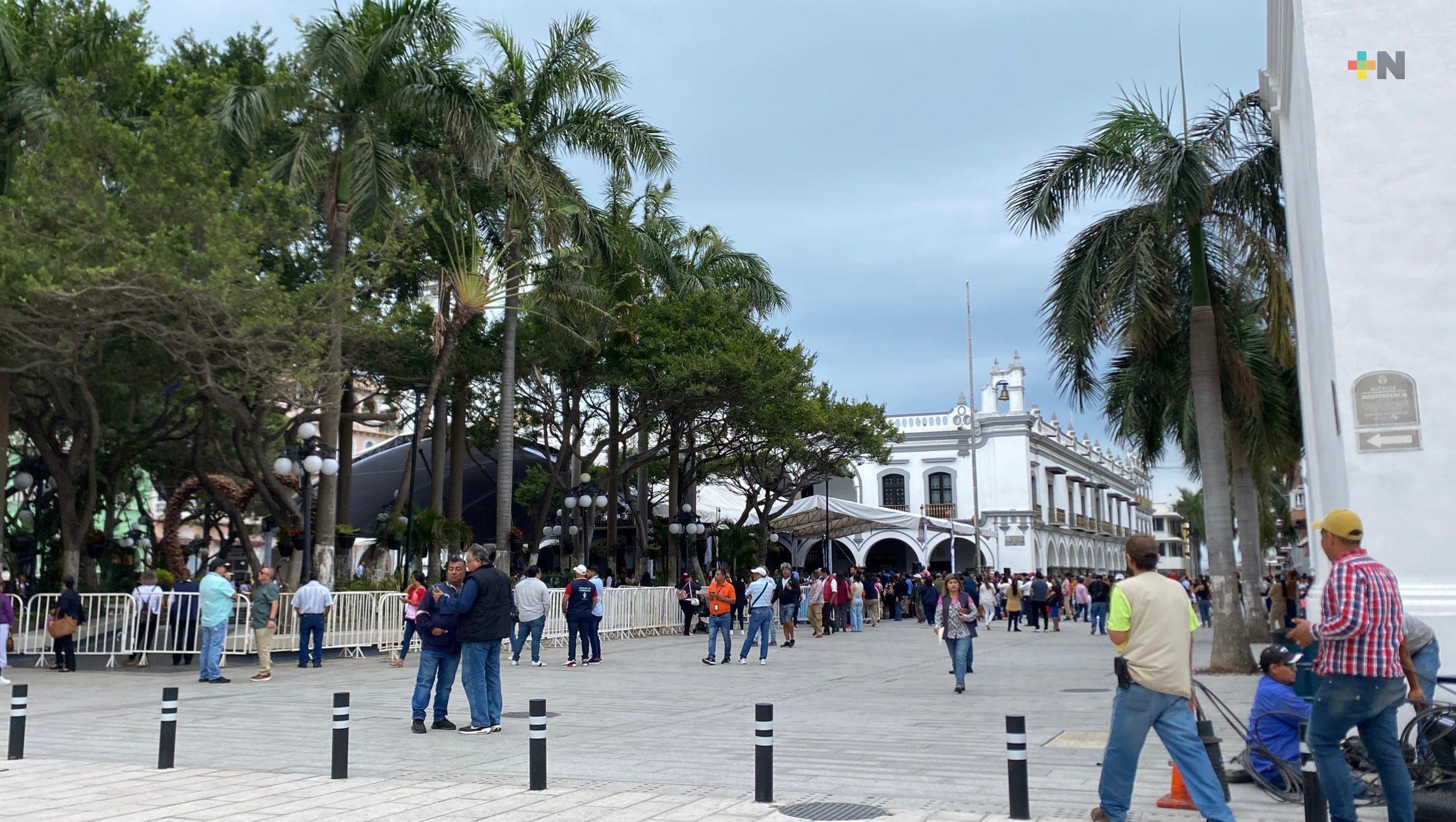 Día de San Valentín frío y nublado en municipio de Veracruz