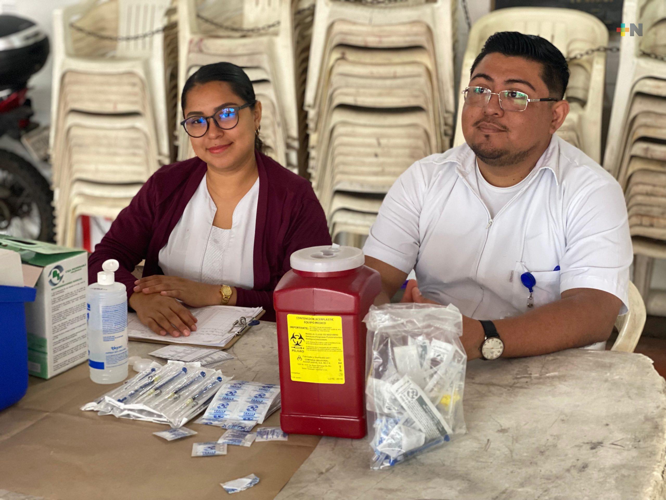 Inician campaña de vacunación en municipio de Veracruz
