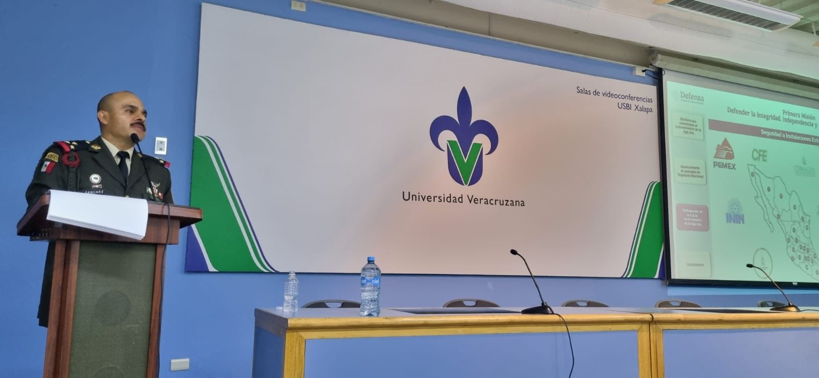 Realizan conferencia «Difusión de la Cultura de Seguridad Nacional»