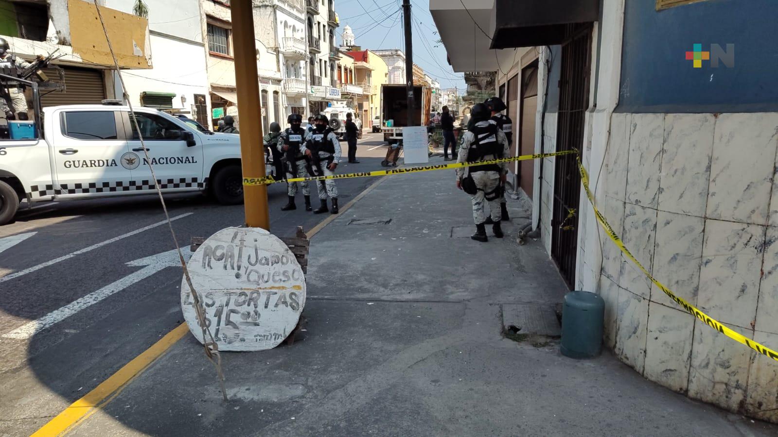 Despliegue policial en desalojo fue preventivo; había riesgo por presencia de gasolina
