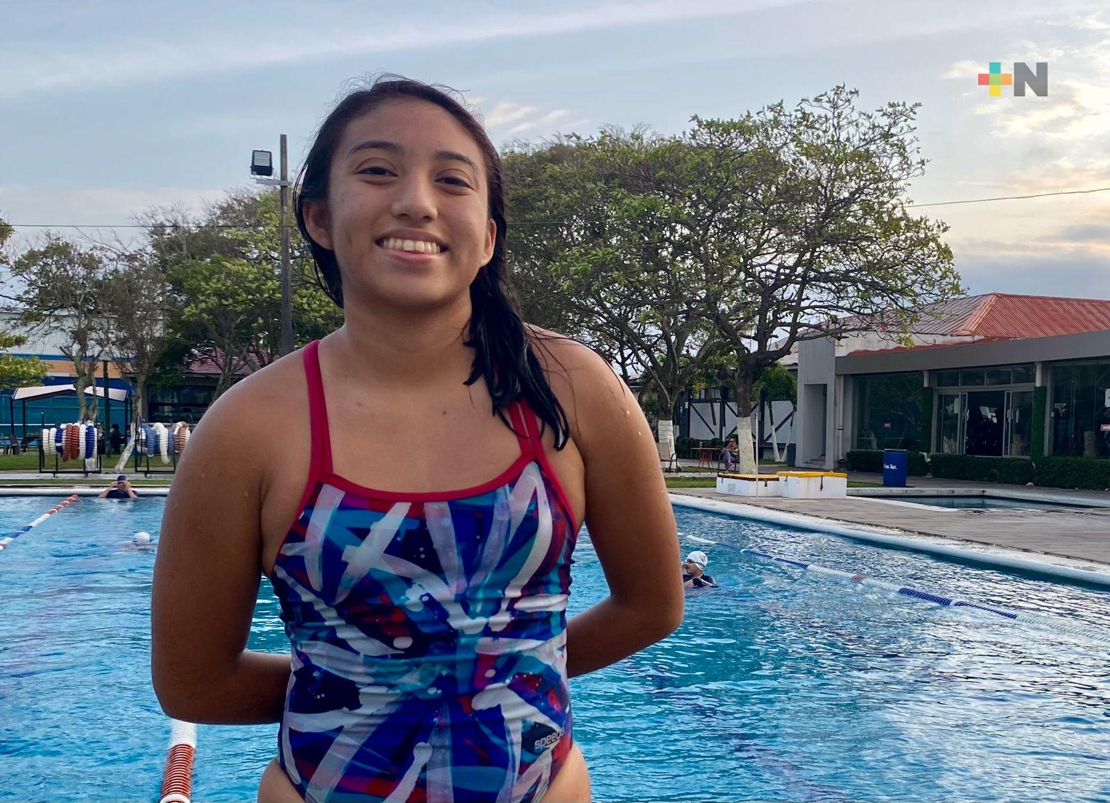 Unirse a la selección veracruzana de duatlón, objetivo de Alani Blanco