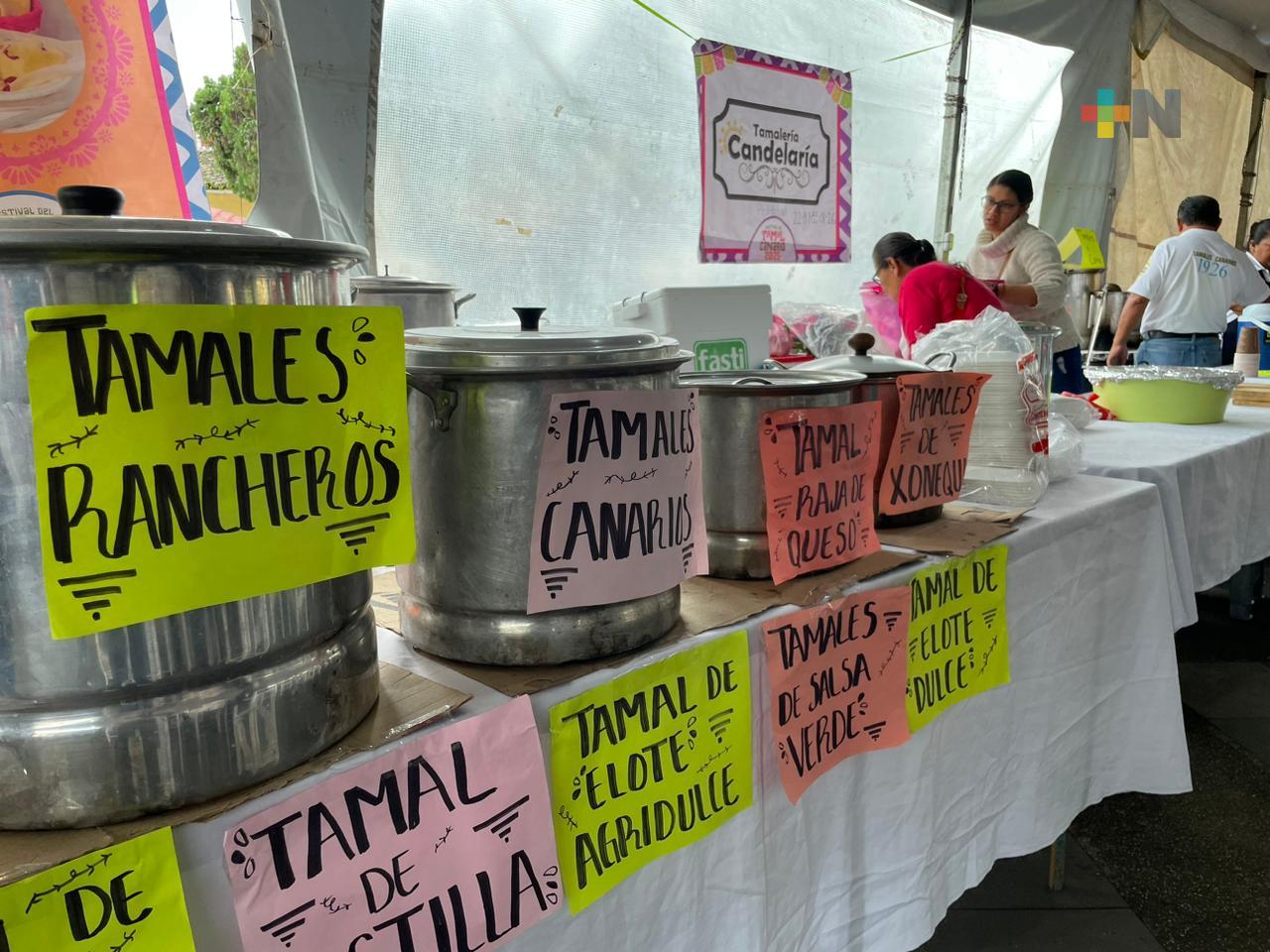 Esperan vender 50 mil tamales en feria de Xico
