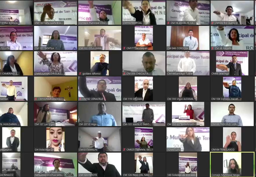 Toma OPLE Veracruz protesta a presidentes de los 212 consejos municipales