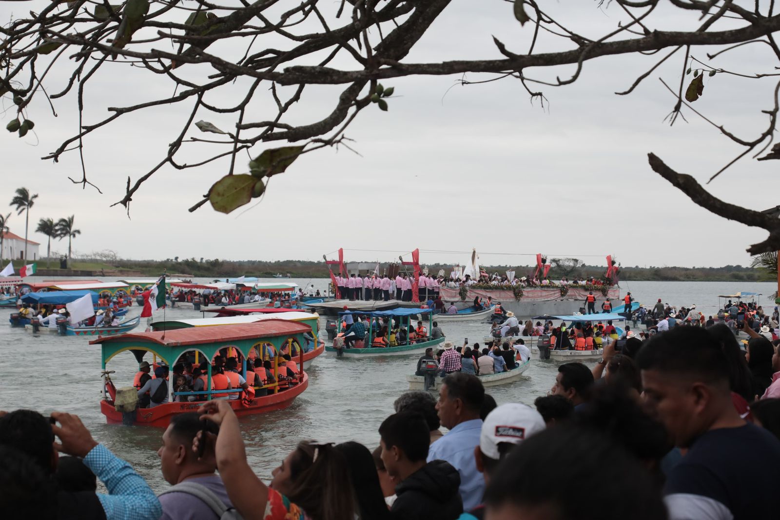 Rocío Nahle impulsa el turismo, Tlacotalpan y La Candelaria como referentes