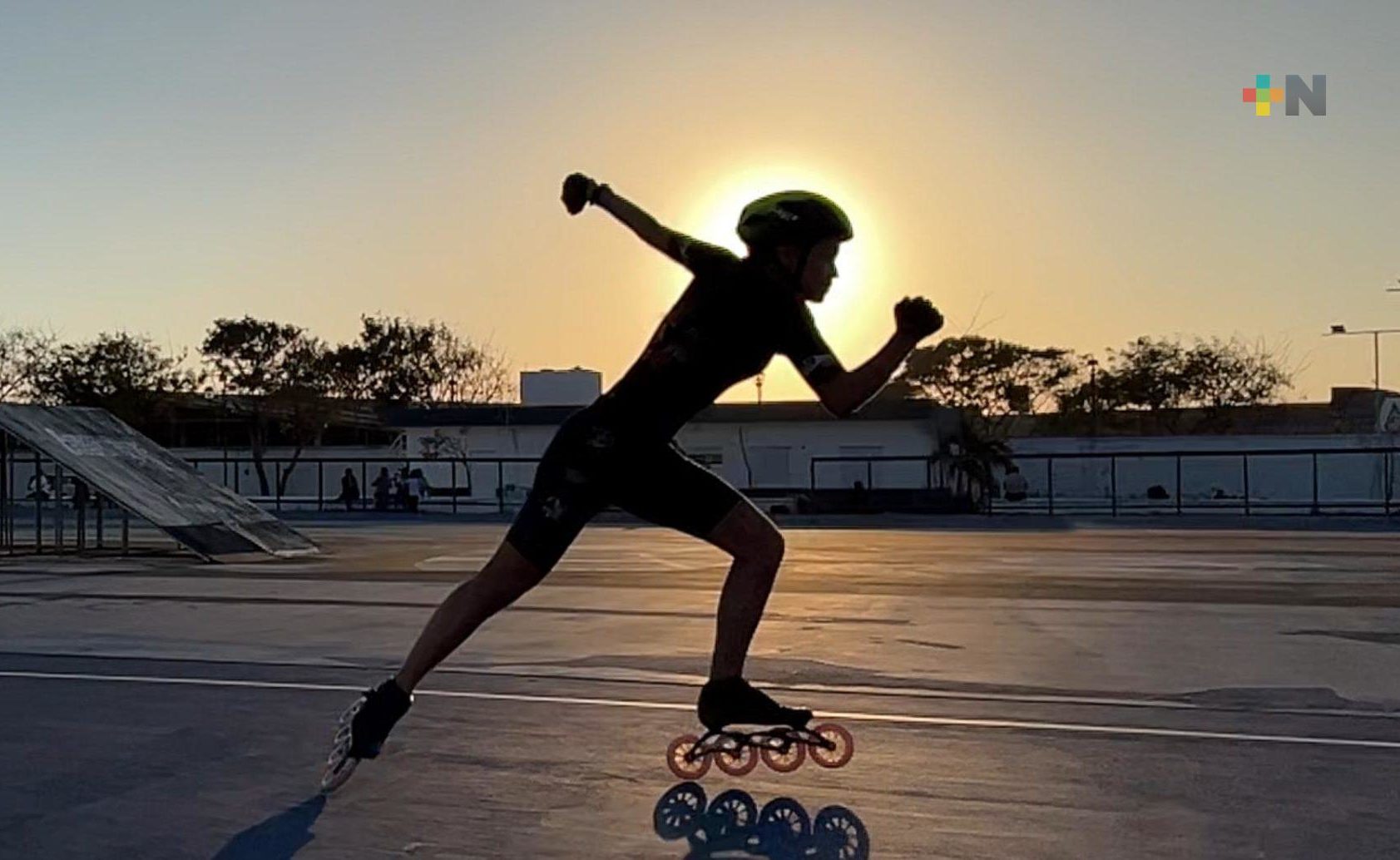 Mariani Villarreal se alista para participar en patinaje de velocidad en Juegos Conade