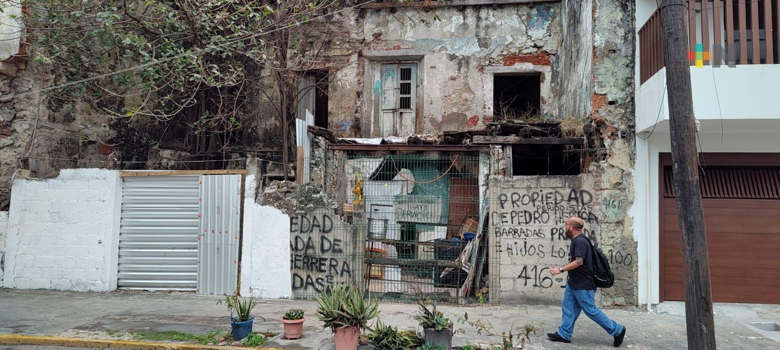 Volvieron a invadir vivienda en centro de Veracruz