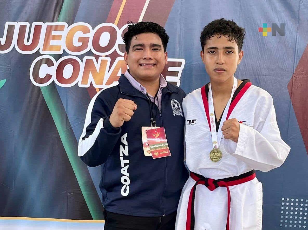 Artemarcialistas de Coatzacoalcos calificaron al macroregional de TKD de Juegos Conade