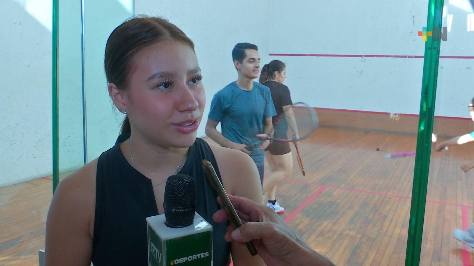 Camila Viveros busca el pase al campeonato panamericano de squash