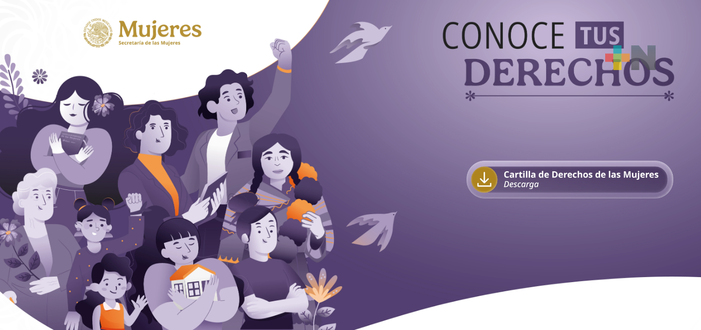 Presentan Cartilla Nacional sobre Derechos de las Mujeres