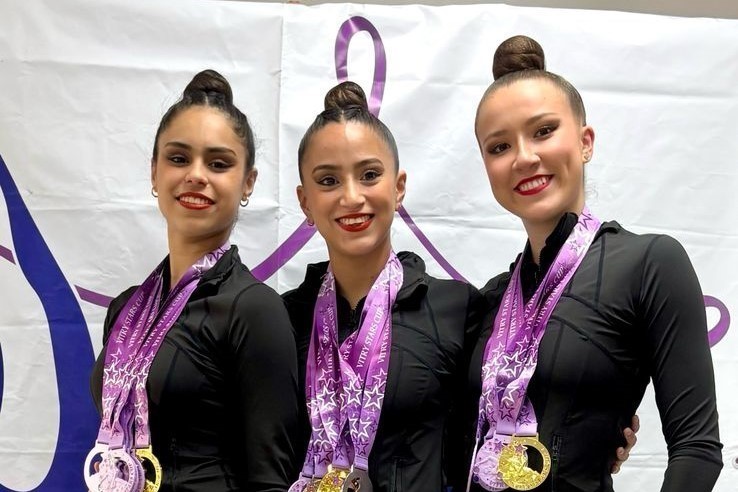Marina Malpica destaca en Copa Internacional de gimnasia de Chicago