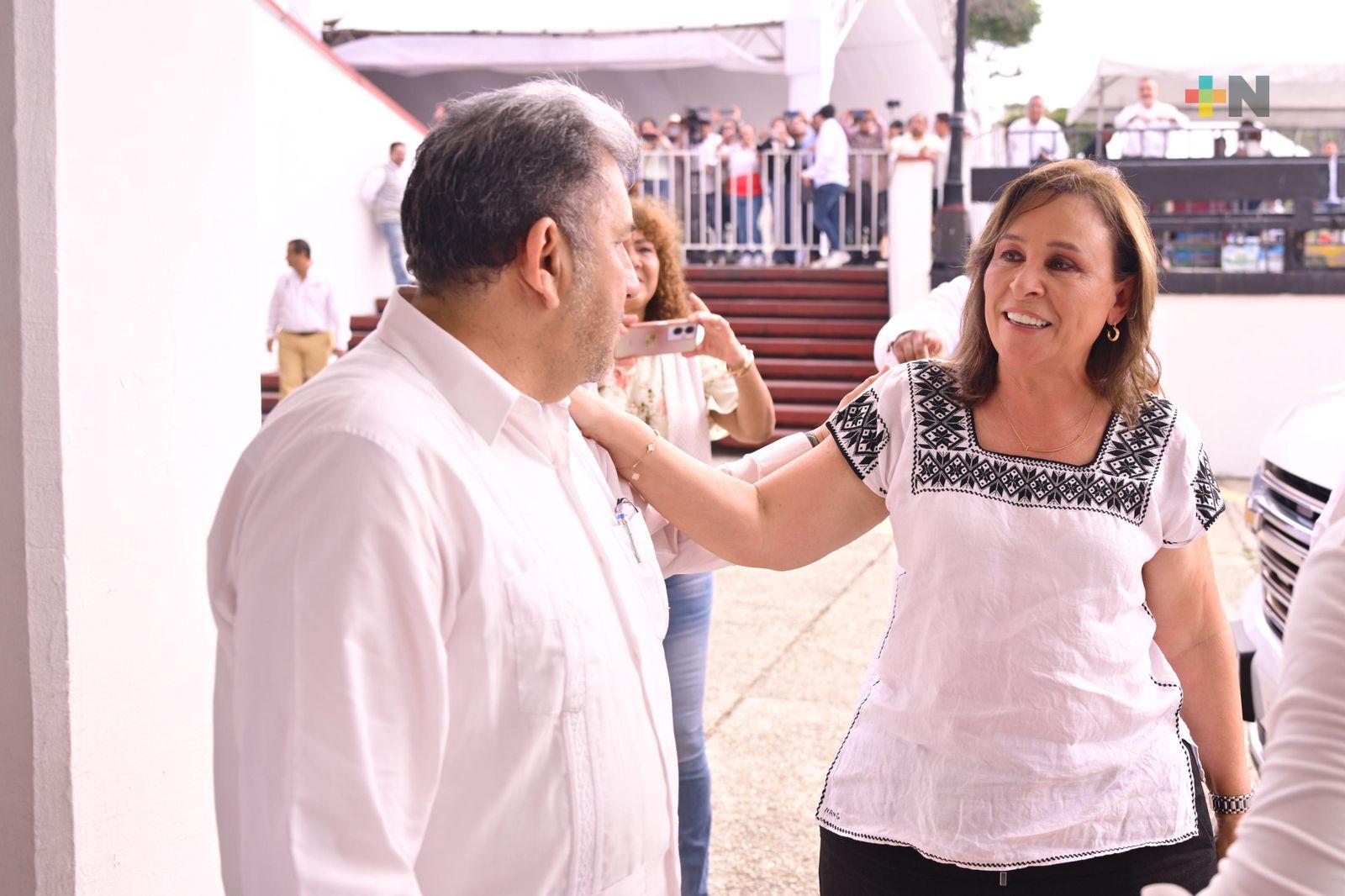 Gobernadora anuncia intensa agenda de trabajo en Veracruz y Ciudad de México