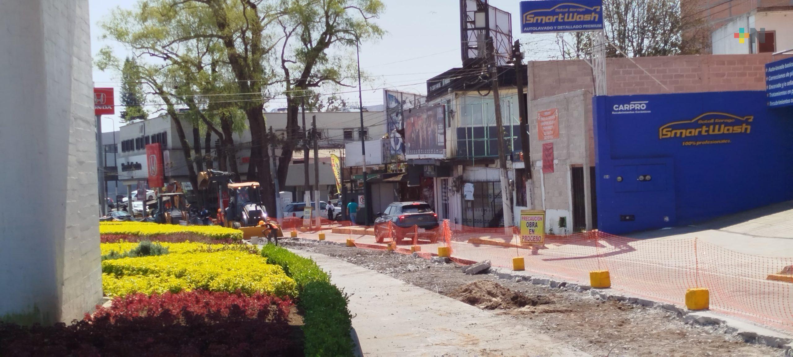 A planear traslados en Xalapa; obras en importantes avenidas