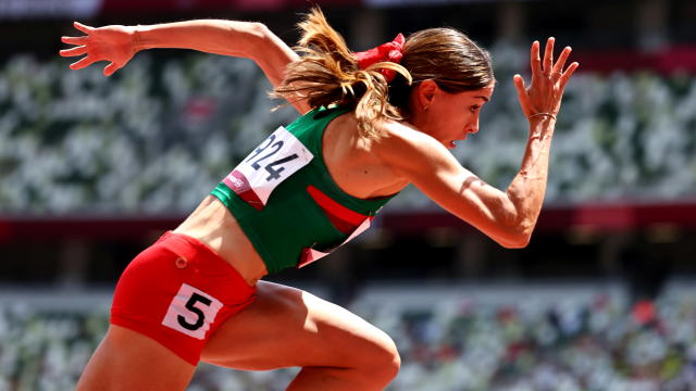 ¿Cuántas carreras de velocidad hay en atletismo?