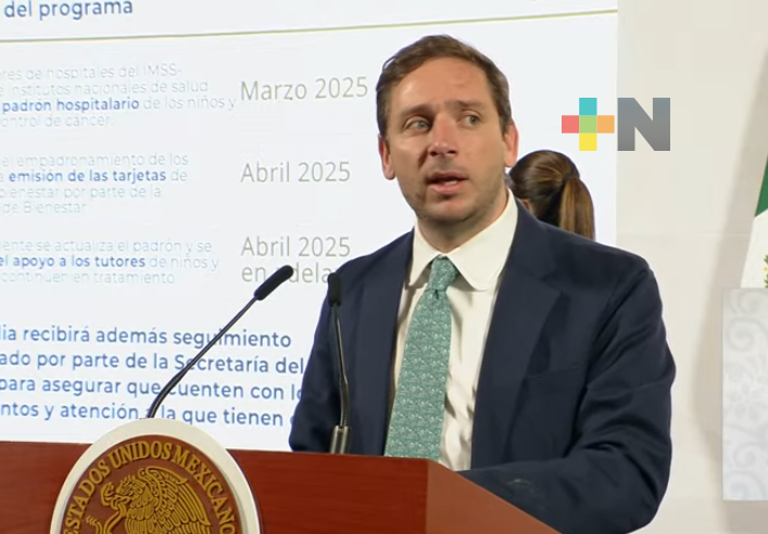 Nuevo programa de atención a cáncer infantil; se garantizan medicamentos y una pensión