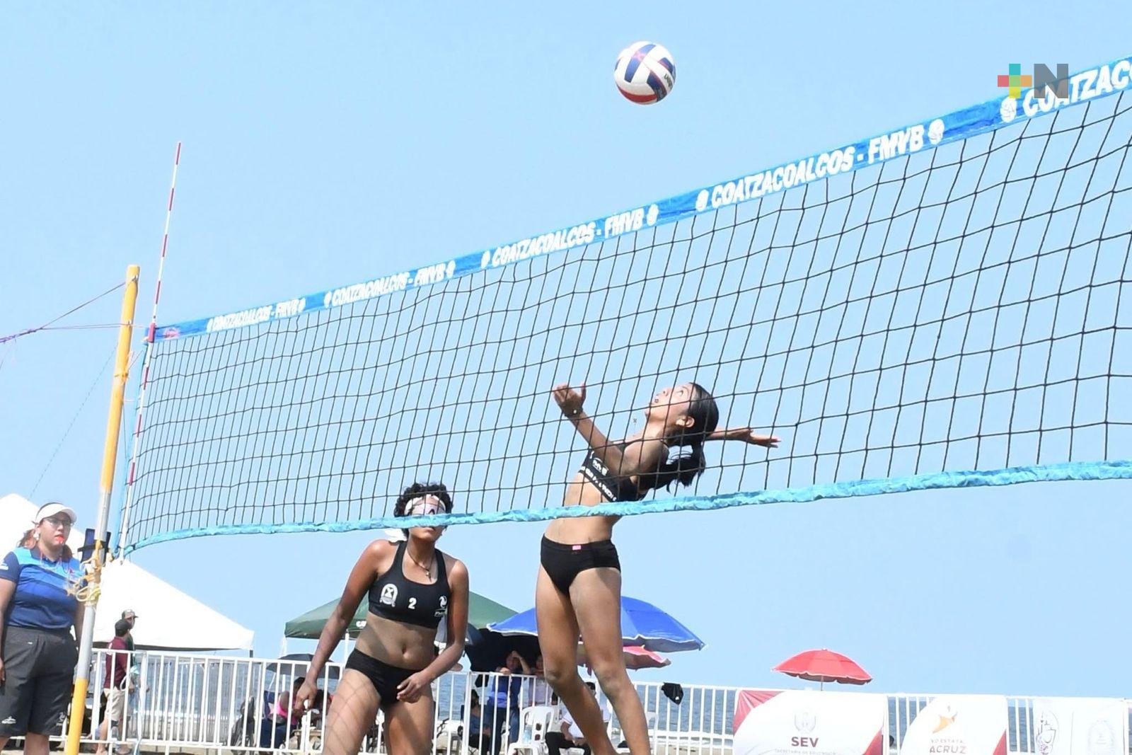 Coatzacoalcos recibió el Selectivo Estatal Veracruz 2025 de voleibol de playa