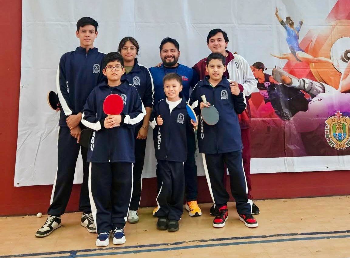 Plata y bronce para Coatzacoalcos en tenis de mesa
