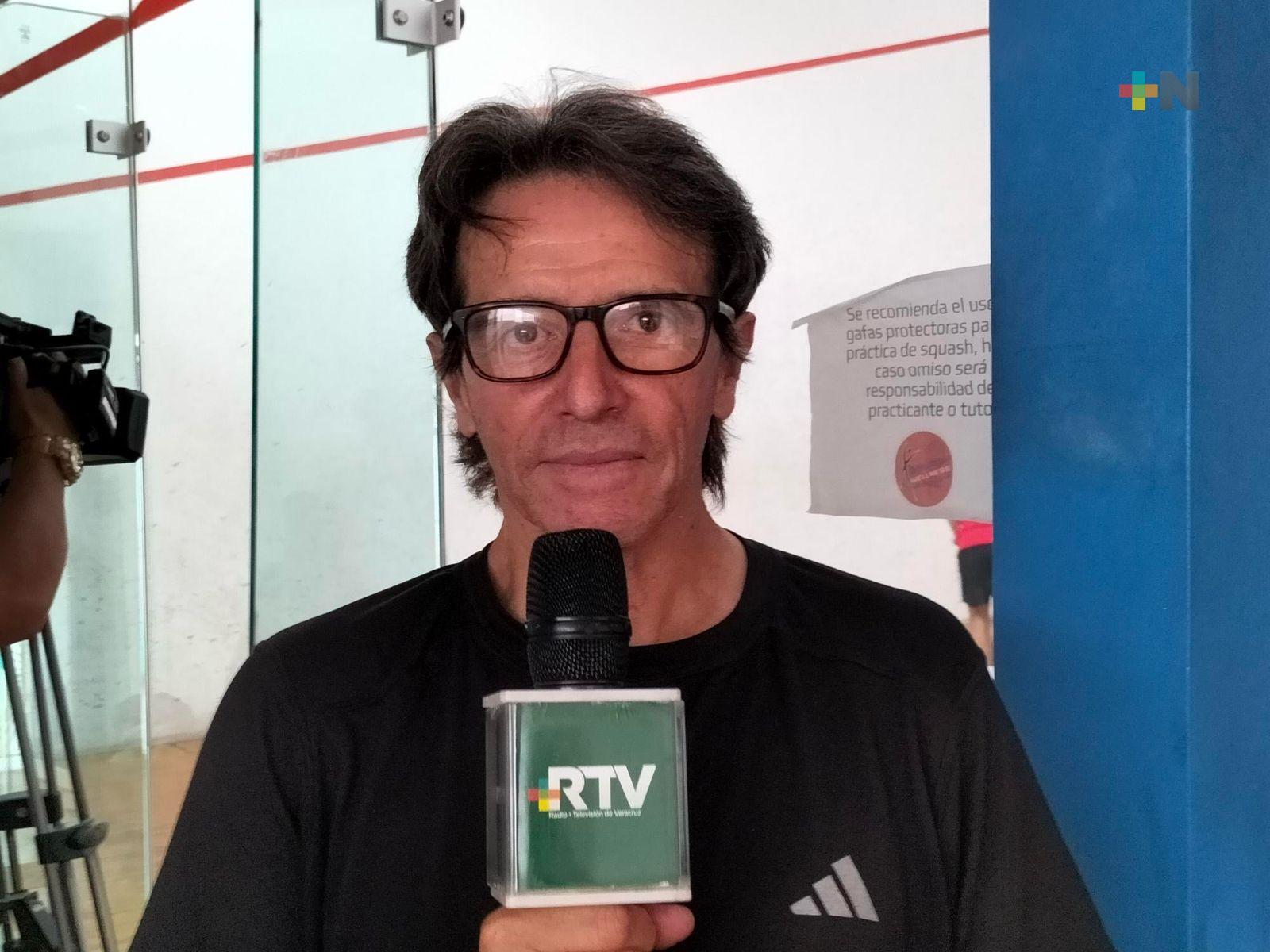 Definen selección de squash para clasificatorio de Juegos Conade
