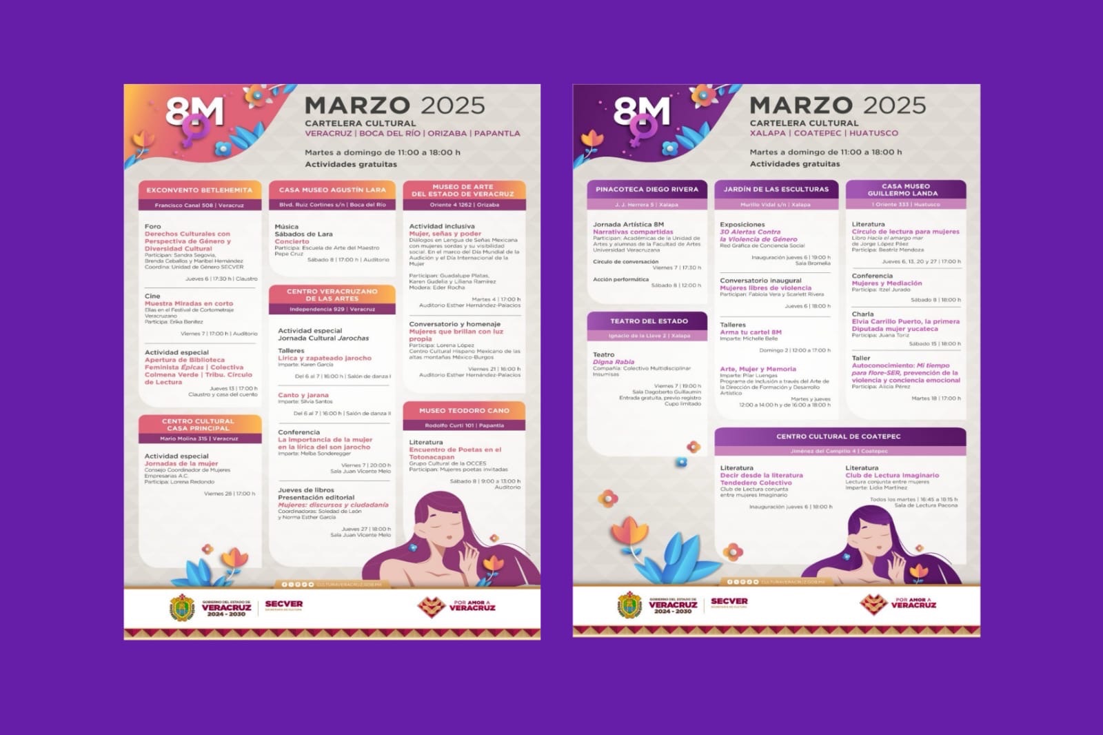 Jornada 8M, un mes para visibilizar la lucha por los derechos de las mujeres