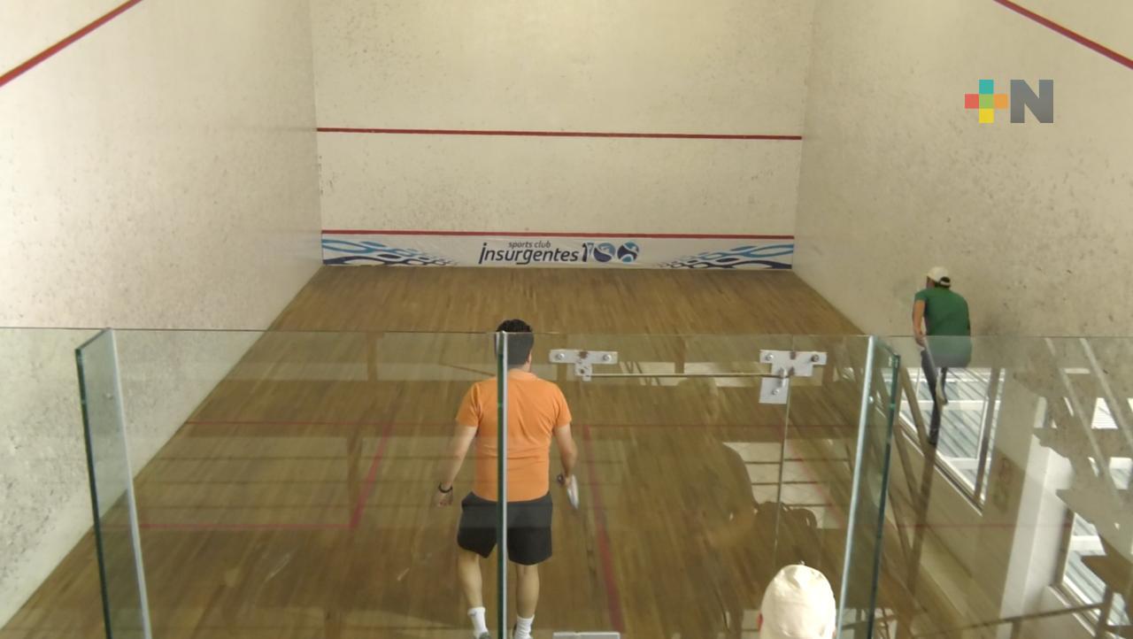 Celebrarán 50 aniversario de cancha de squash de club Insurgentes