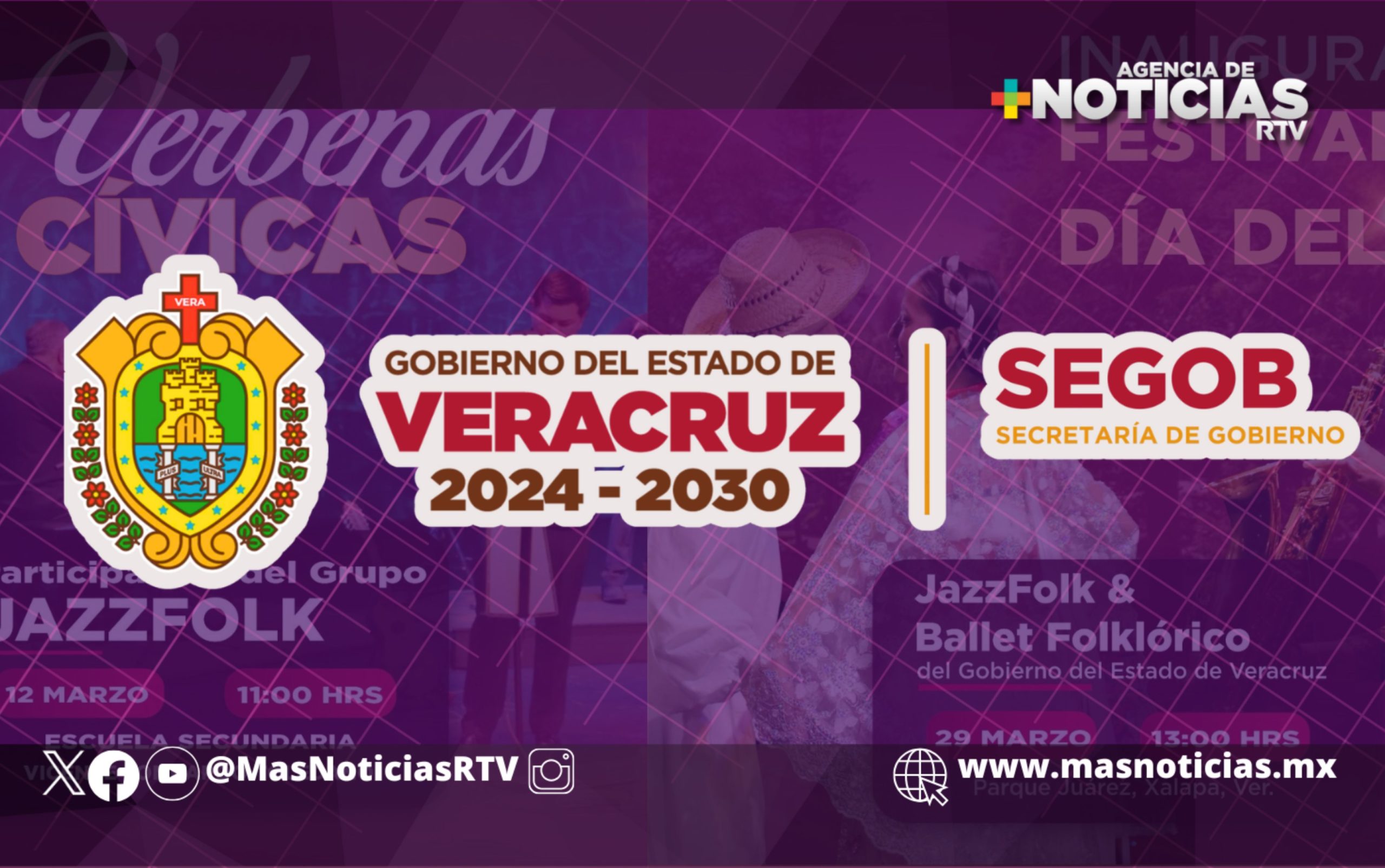 Presenta Segob la cartelera cultural de marzo