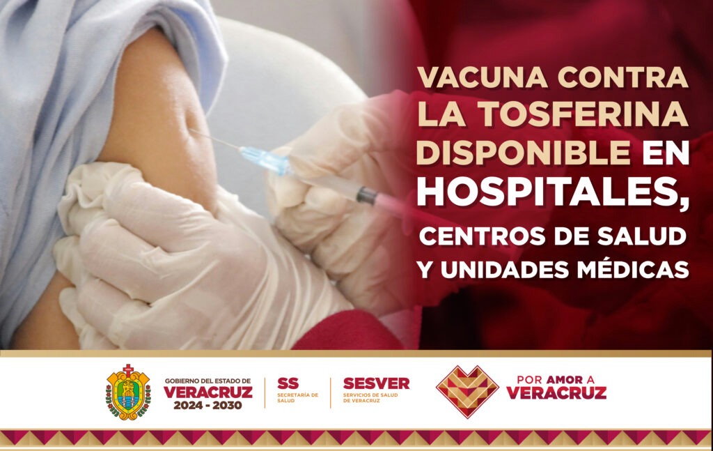 En Veracruz se intensificará campaña de vacunación contra la tosferina