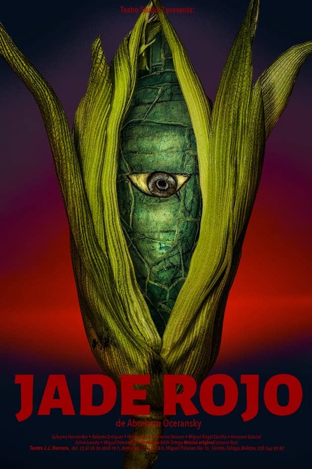 “Jade rojo”, en Xalapa, obra del dramaturgo y director teatral Abraham Oceransky
