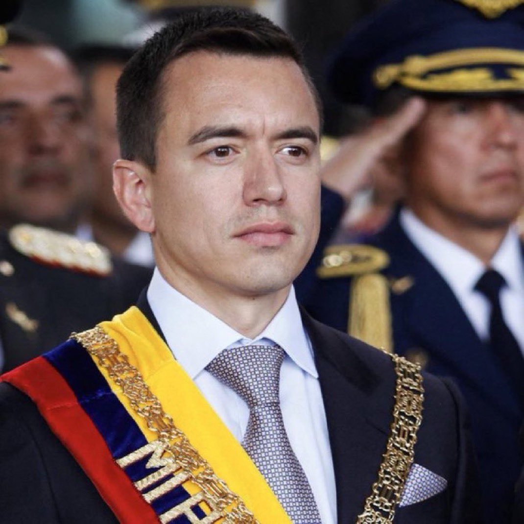 Daniel Noboa es reelegido presidente de Ecuador