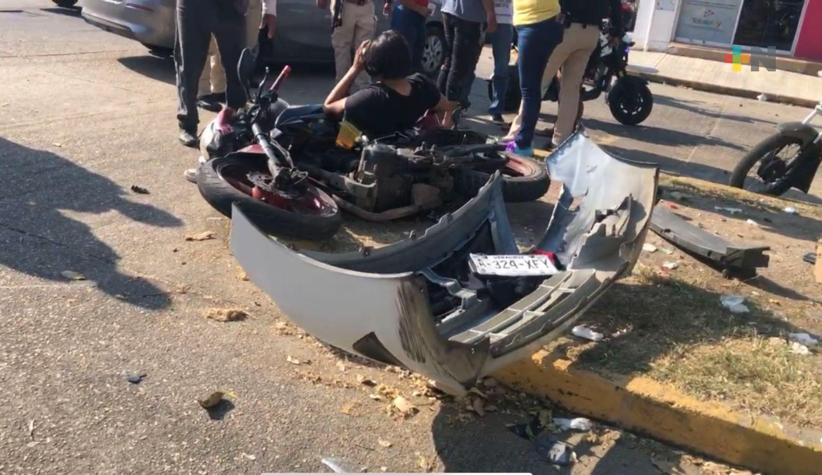 Accidentes de motocicleta no cesan en Minatitlán