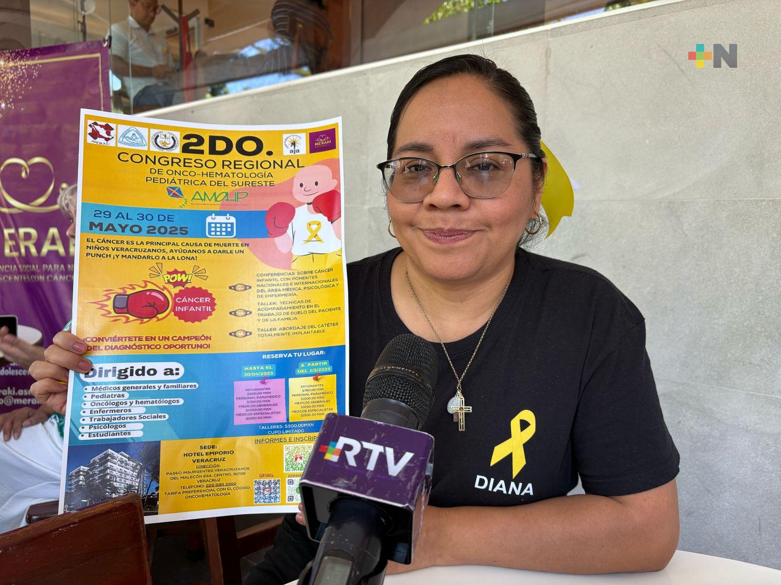 Promueven detección temprana de cáncer infantil