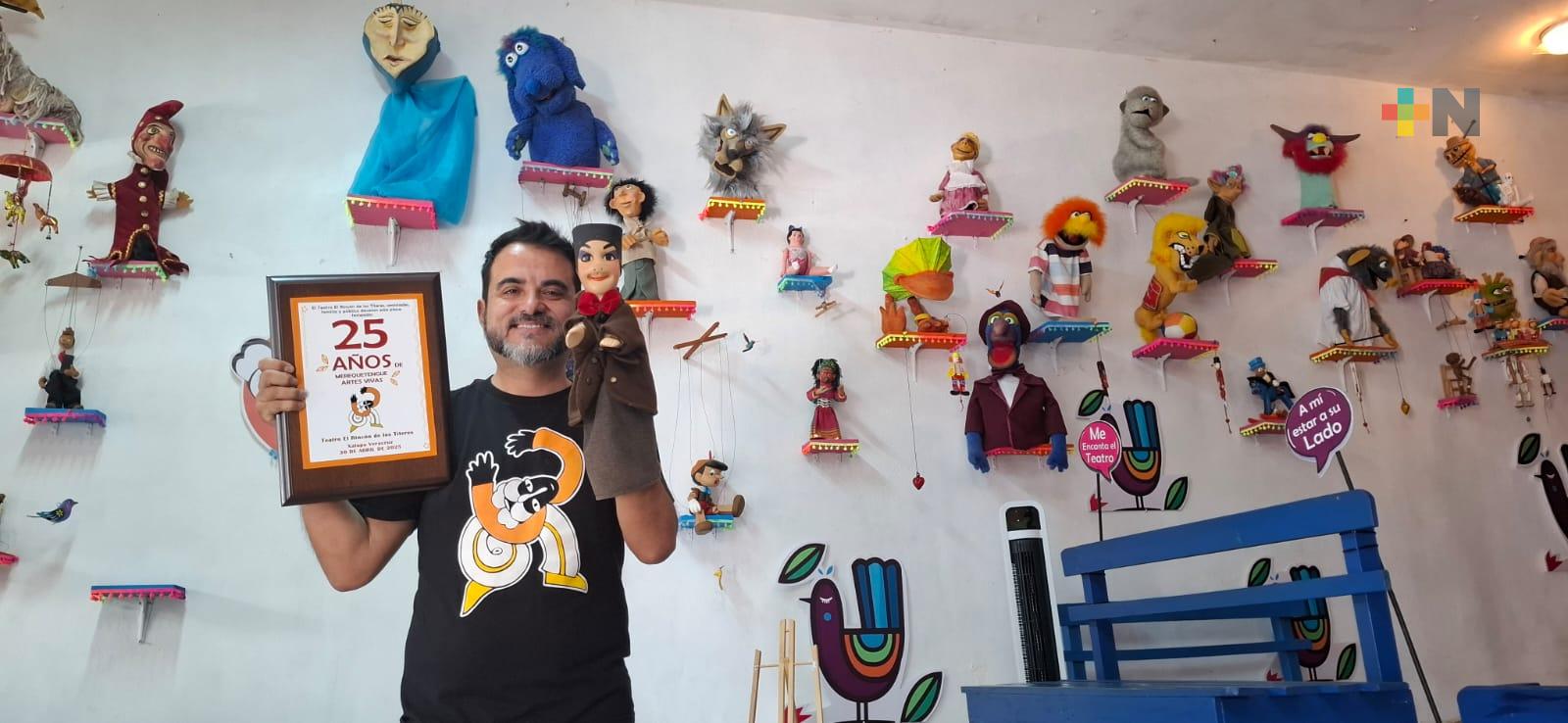 Teatro de títeres permite que niños reflexionen sobre diversas problemáticas