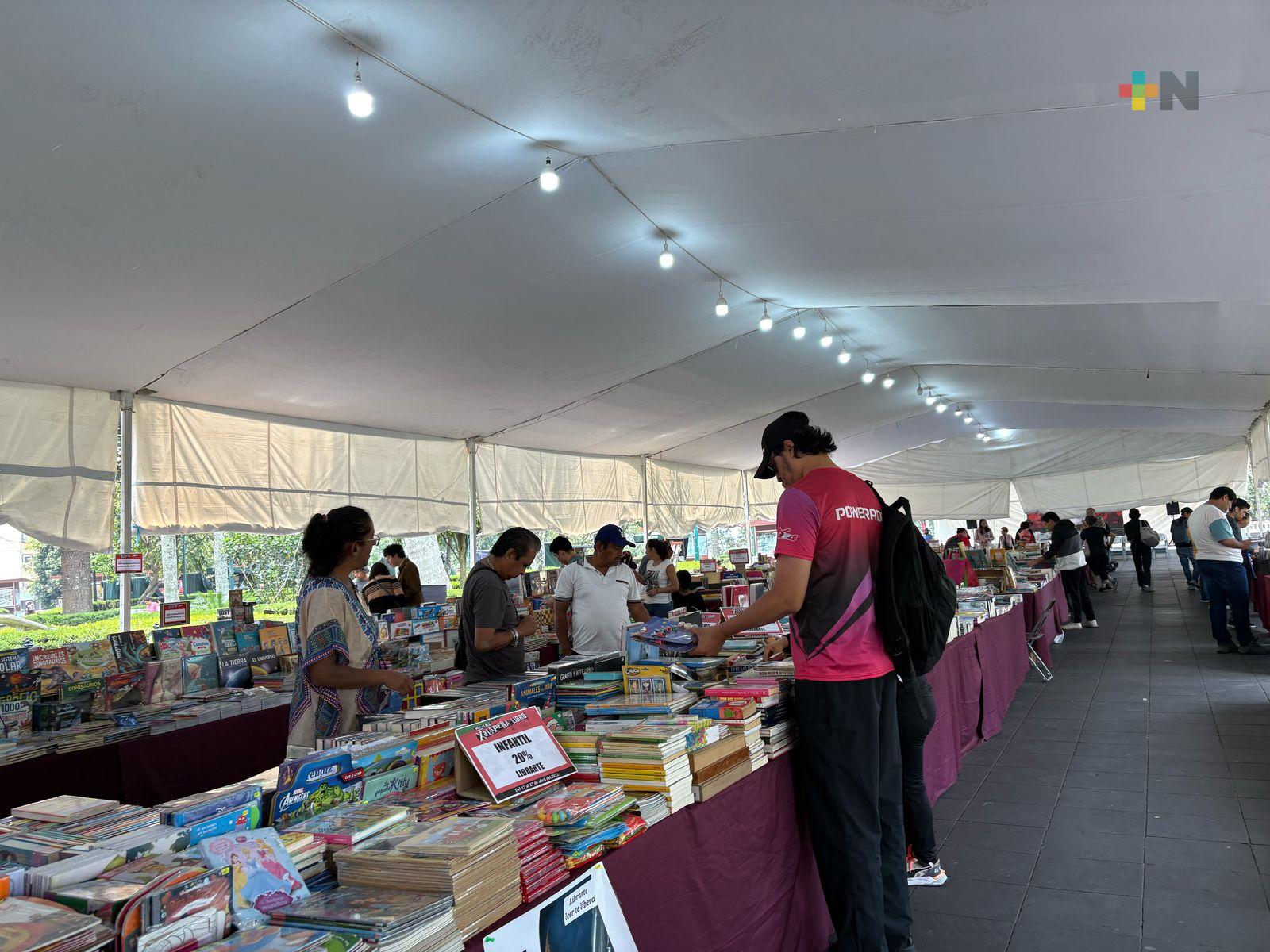 Con Feria Xalapeña del Libro se busca fomentar la lectura en niños