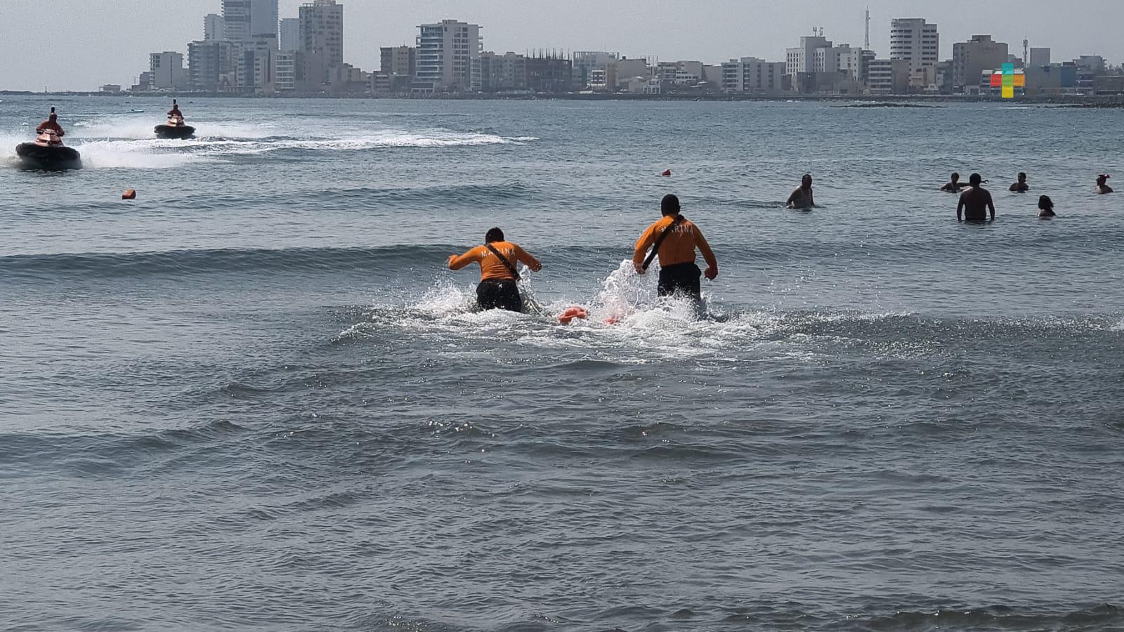 Continuará vigilancia en playas de Veracruz puerto
