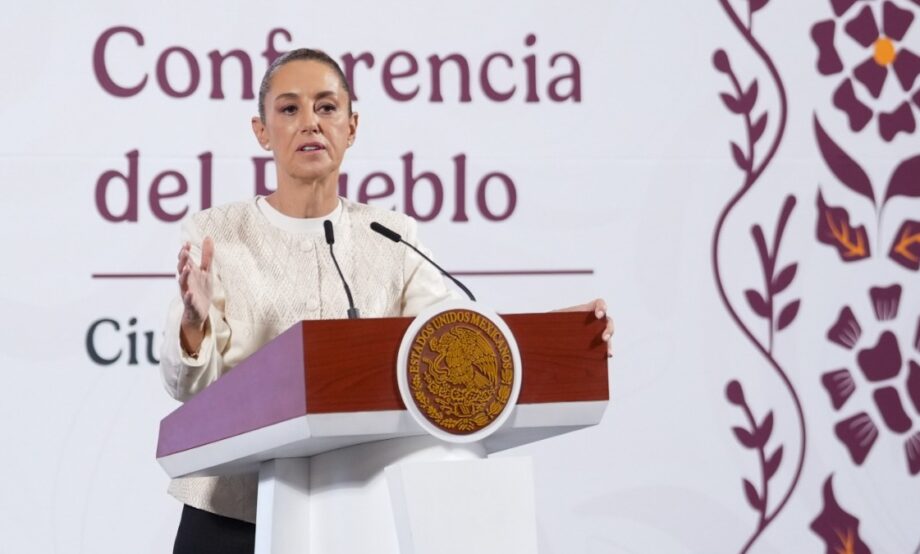 Construir una cultura de paz es un trabajo del Gobierno: Sheinbaum