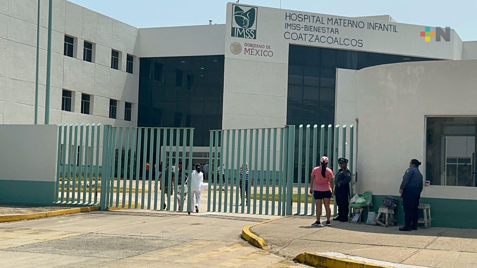 Inició reclutamiento de personal médico para Hospital Materno Infantil de Coatzacoalcos