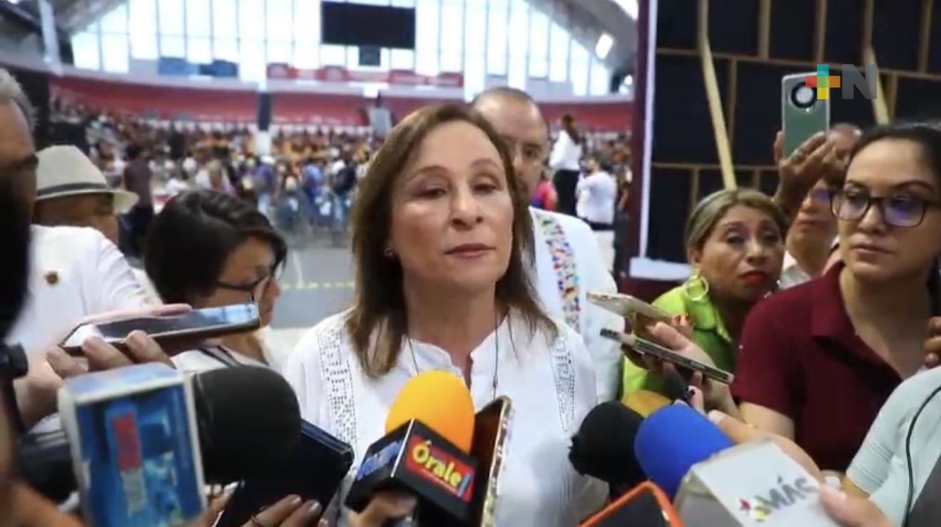 La gobernadora Rocío Nahle García insta a la solución del caso Chachalacas