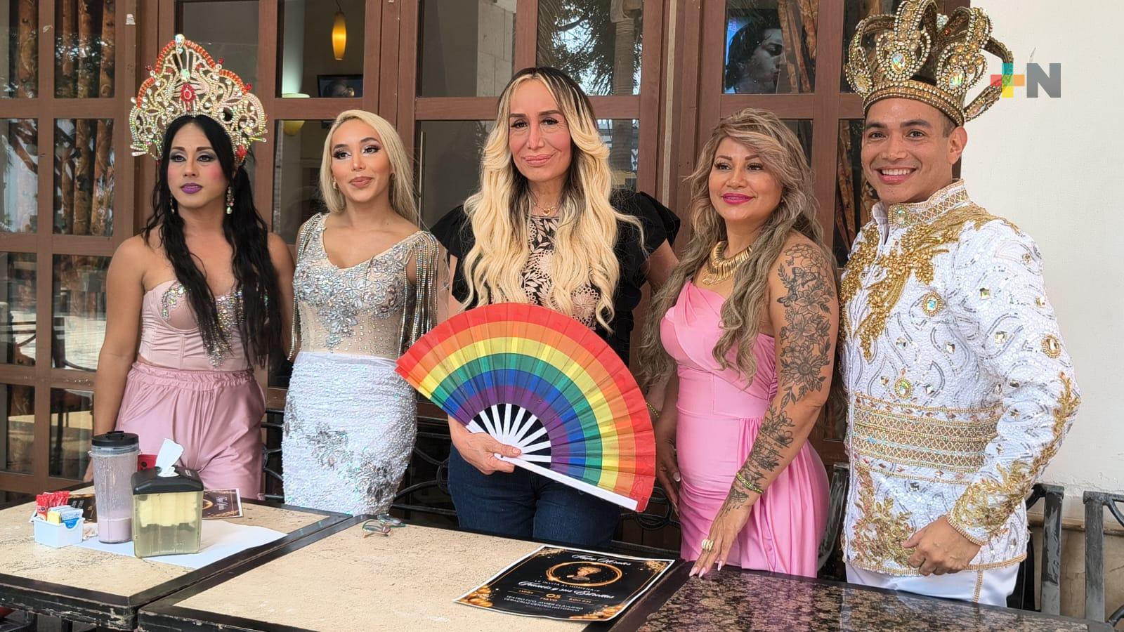 Presentarán corte real de la comunidad LGBT+ del Carnaval de Veracruz 2025