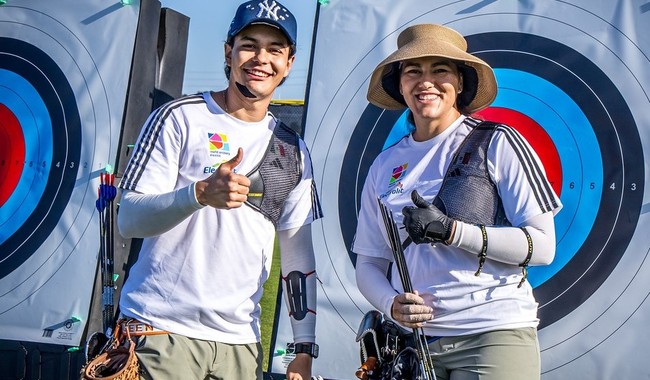 Alejandra Valencia y Matías Grande van por medalla de oro en Copa del Mundo de tiro con arco