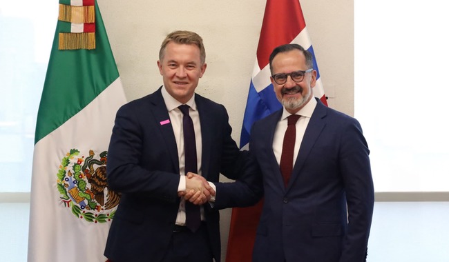 México y Noruega promueven una coalición que defienda la cooperación multilateral