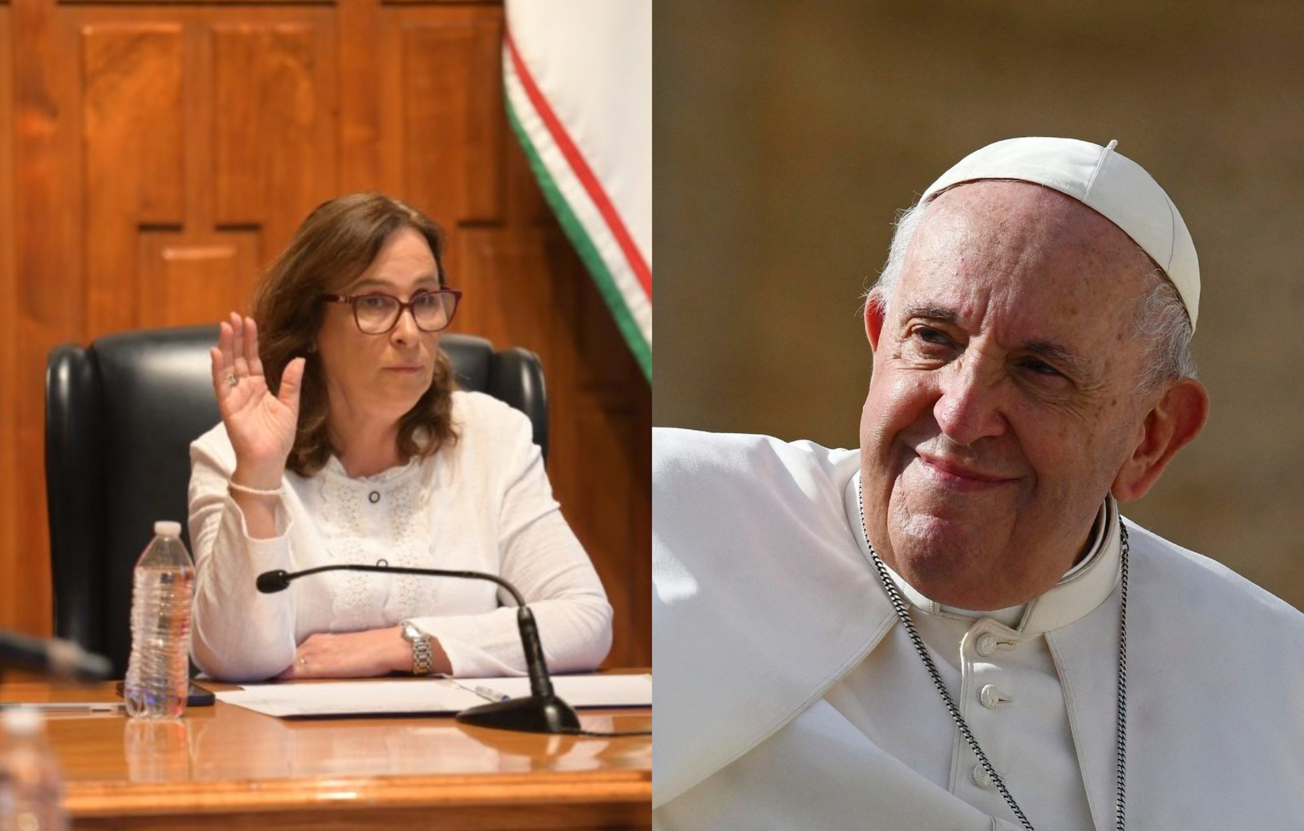 Rocío Nahle expresa sus condolencias por el fallecimiento del papa Francisco