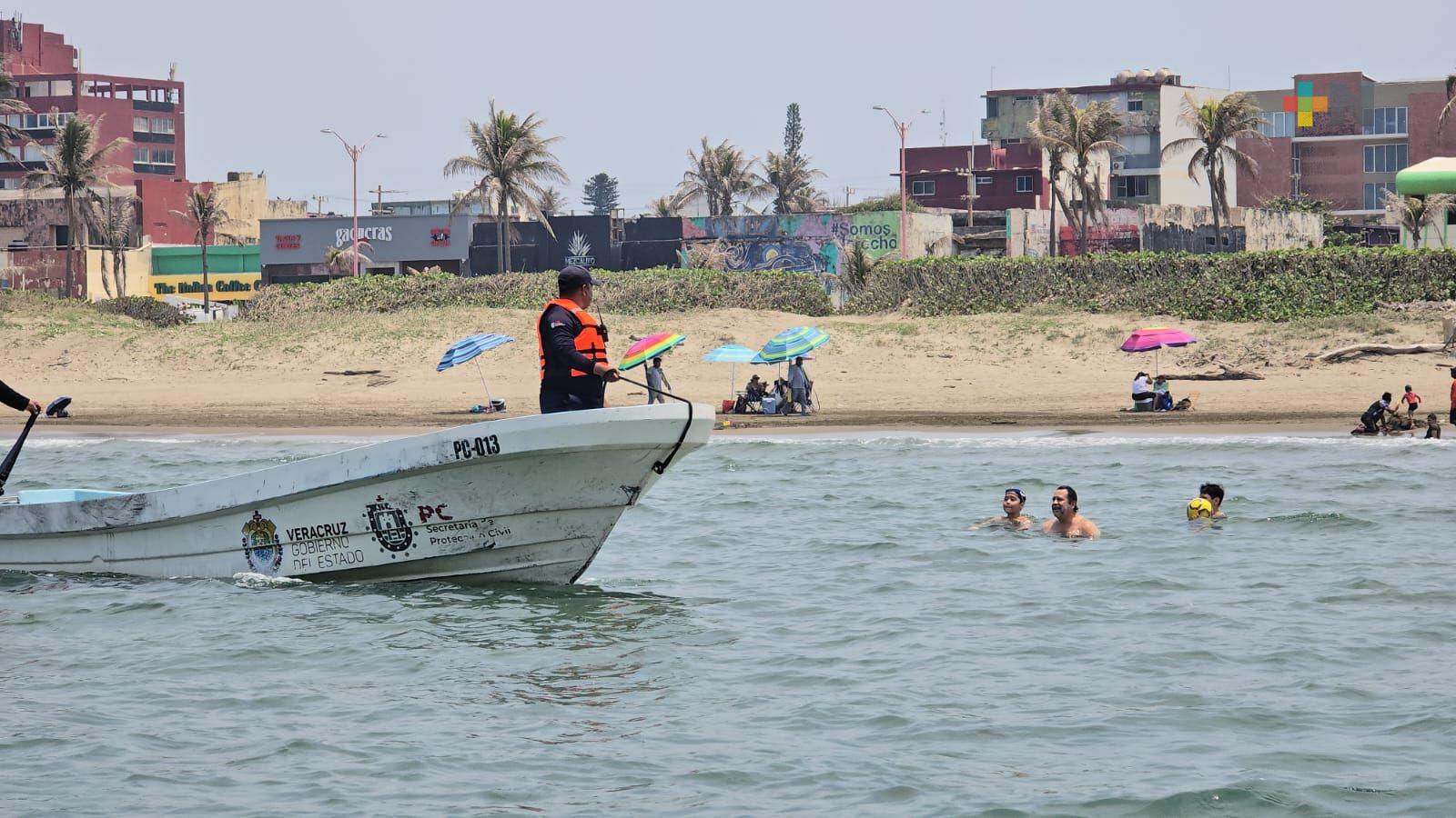 Operativo Salvavidas Semana Santa en Coatza trabaja con 20 embarcaciones
