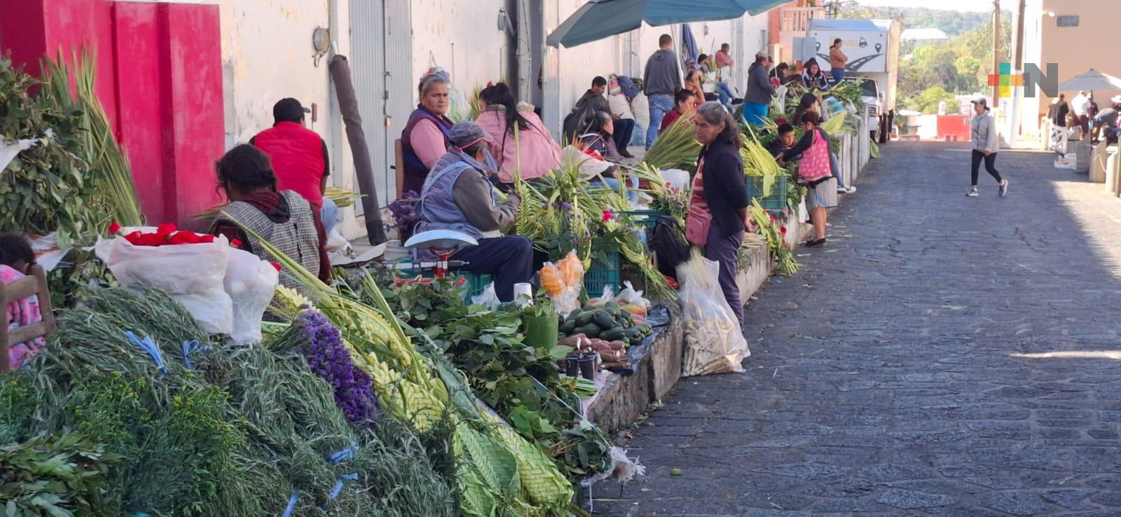 También han subido de precio palmas que se bendicen el Domingo de Ramos