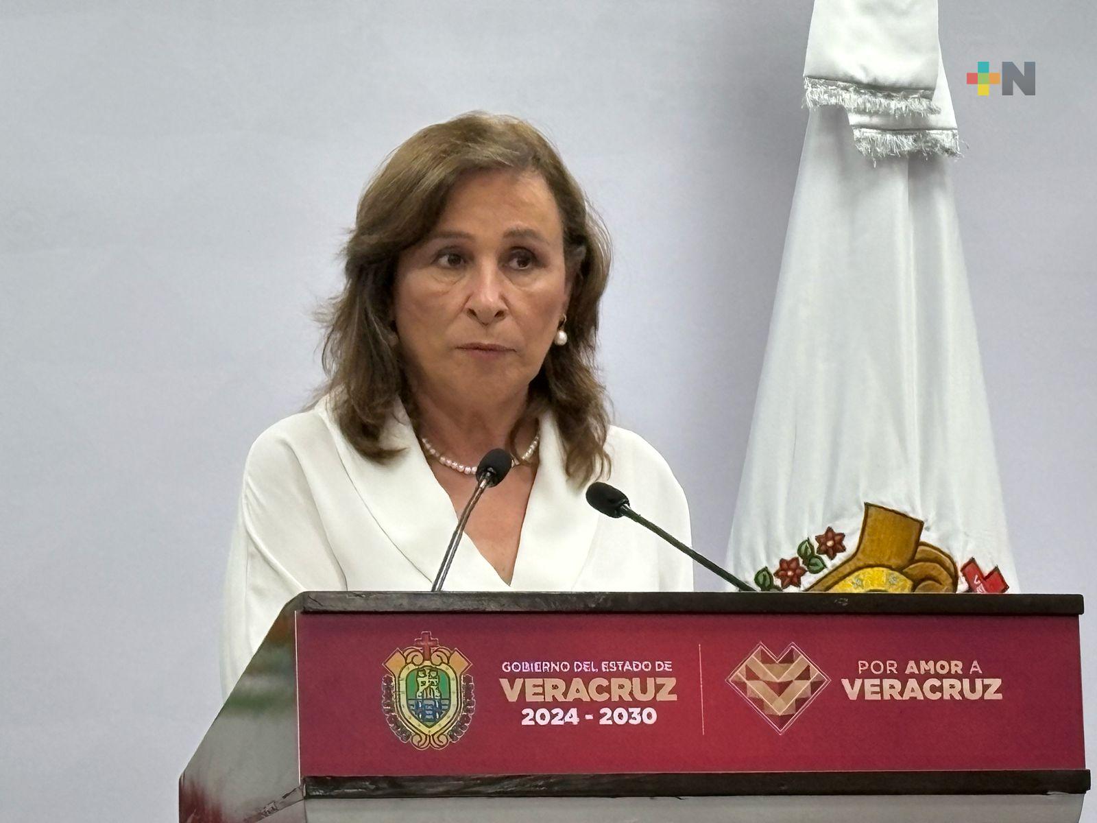Despliegue de cuatro mil elementos en Veracruz por operativo de seguridad en Semana Santa: Rocío Nahle