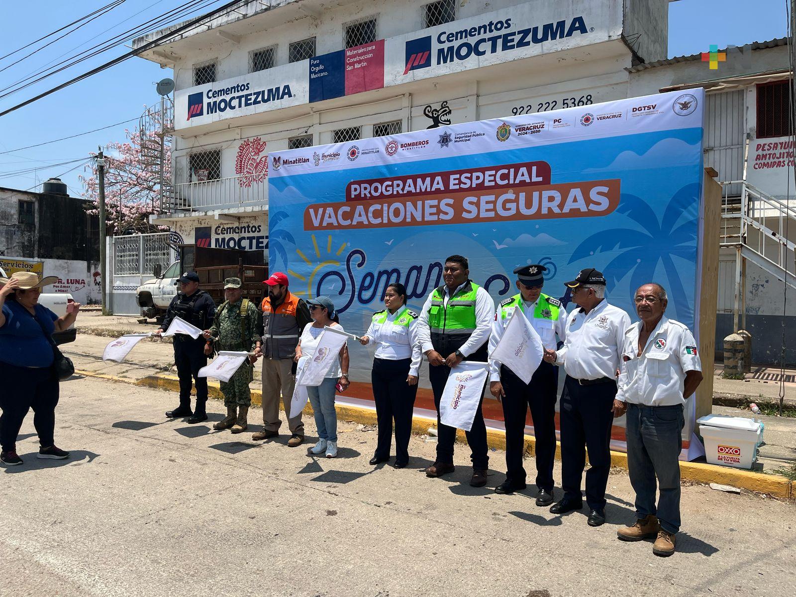 Inicia operativo de Semana Santa en Minatitlán