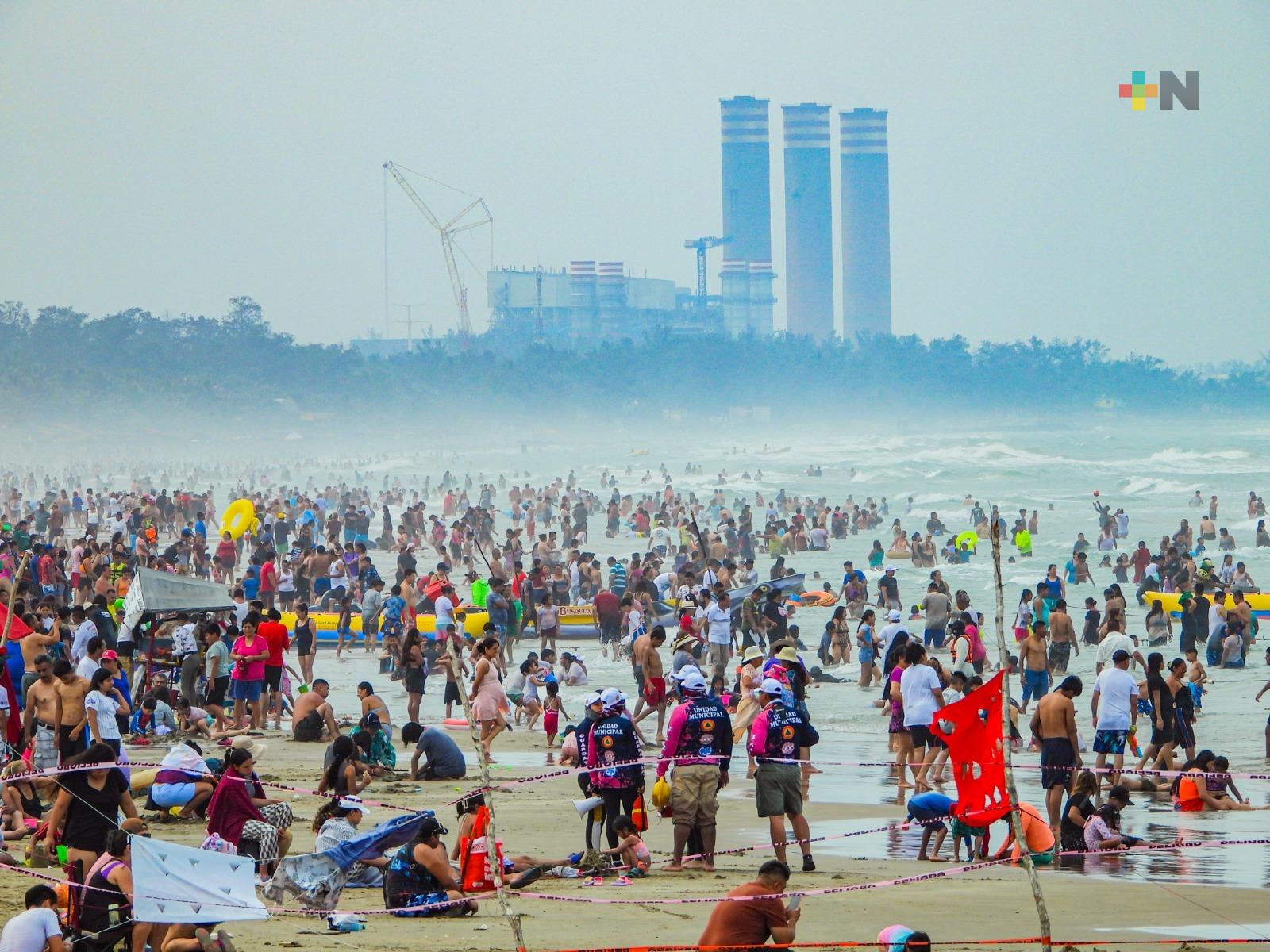Tuxpan recibió miles de visitantes en Semana Santa