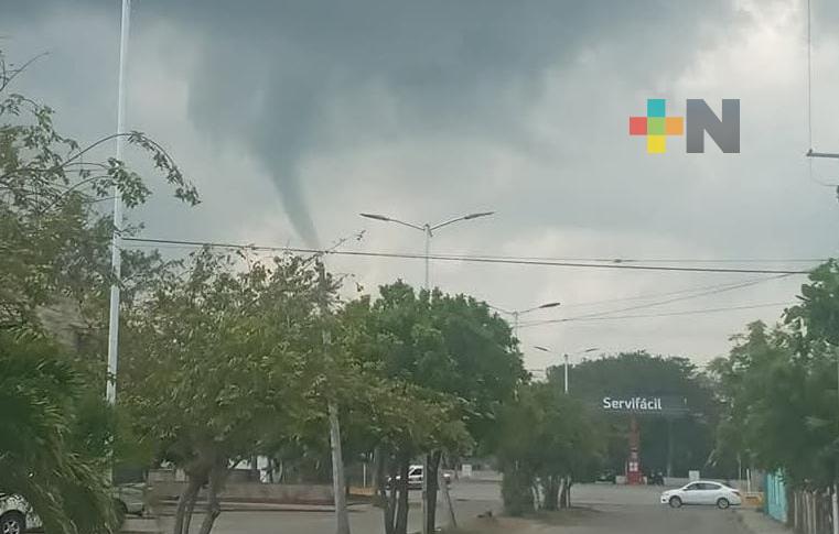 Vórtice se forma en municipio de Lerdo de Tejada