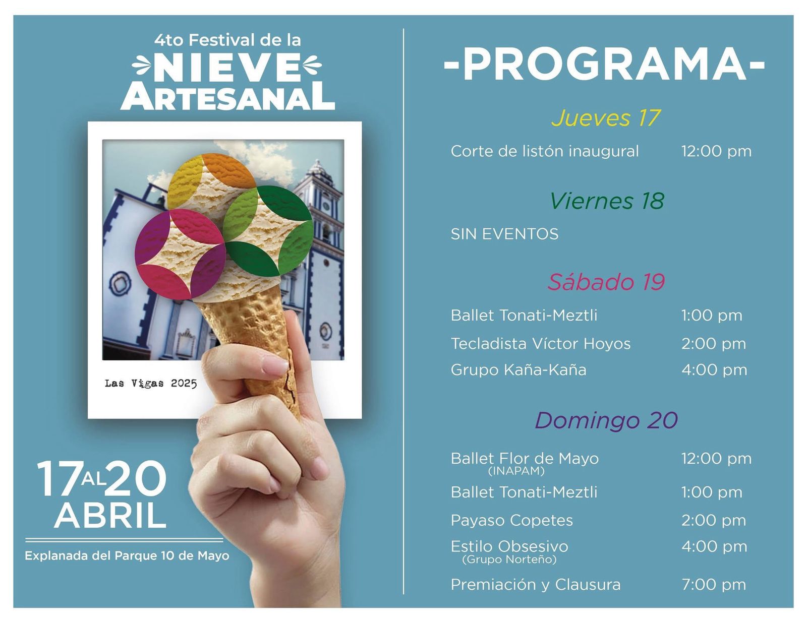 Festival de la Nieve Artesanal en Las Vigas