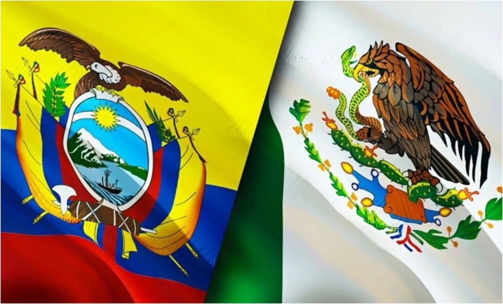 Rechazo de México por supuestos actos delictivos en Ecuador