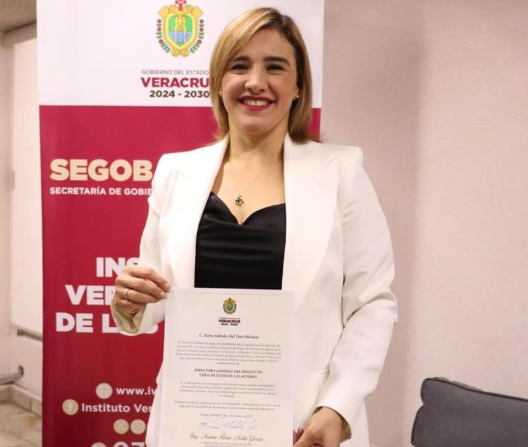 Gobernadora Rocío Nahle designa a Zaira Fabiola del Toro nueva titular del IVM