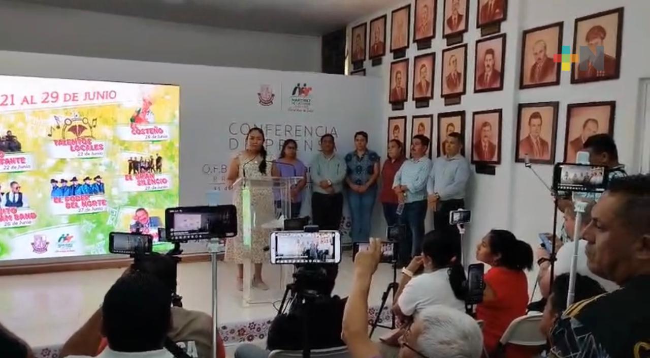 Cartelera artística del Agrofestival en Martínez de la Torre