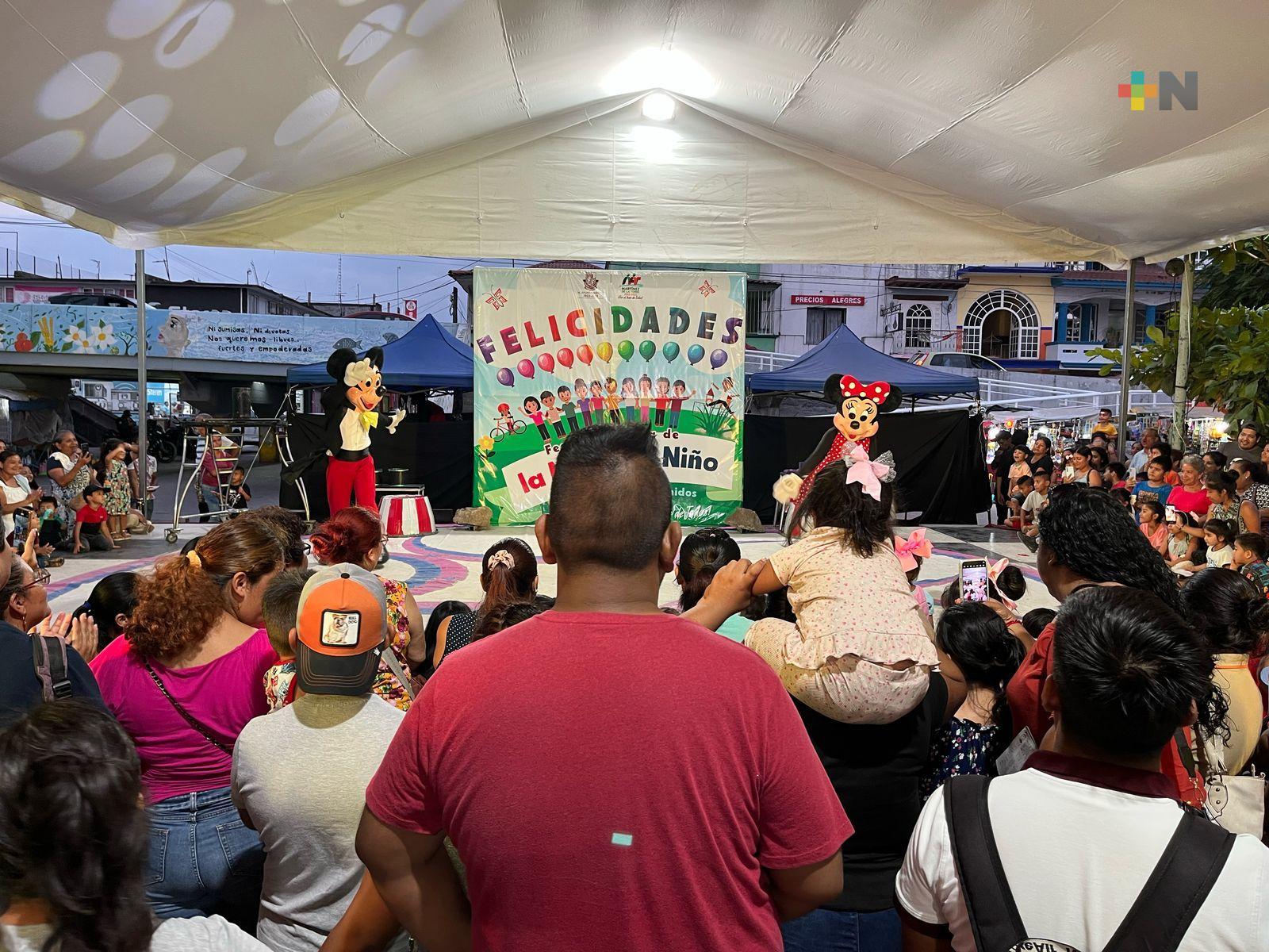 En Martínez de la Torre dieron inicio los festejos en honor de niñas y niños del municipio